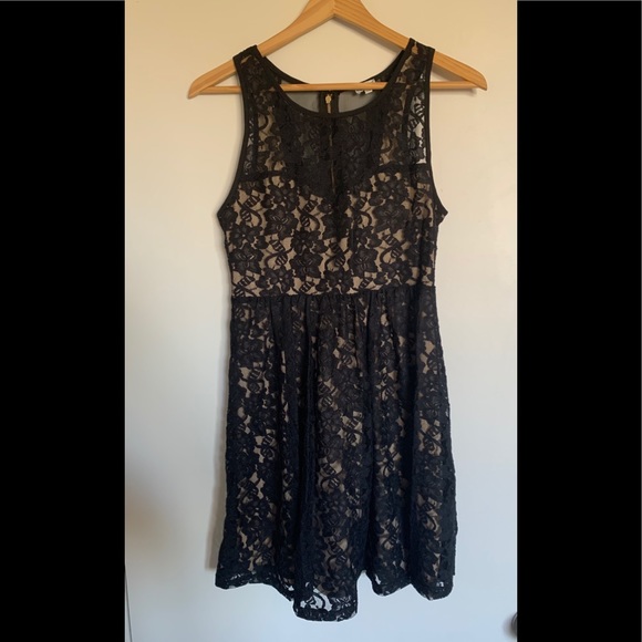 Black Lacy Dress - Picture 3 of 8